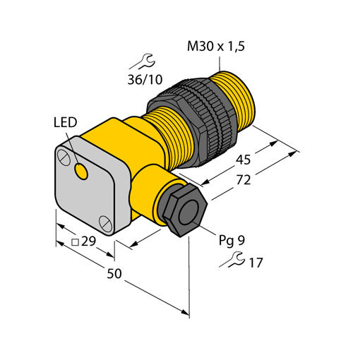 BI10-P30SK-Y1X/S97 | 4041001